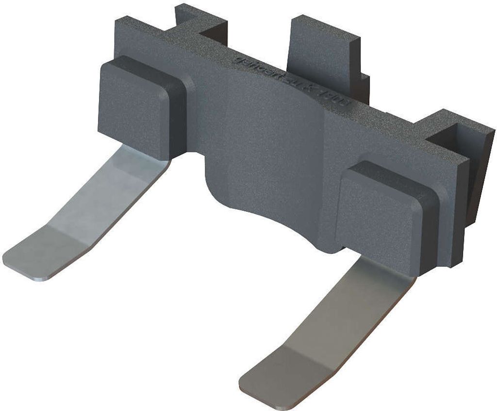 A 3D render of a Philips adapter.