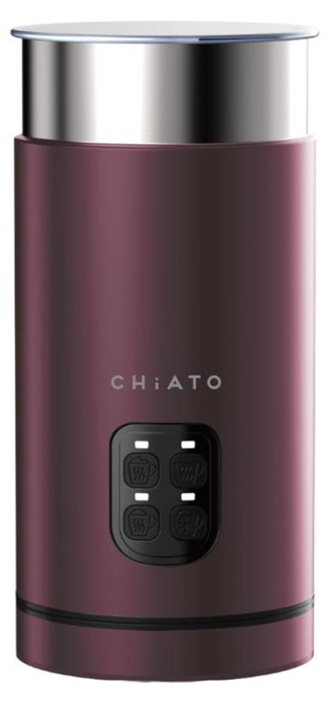 Mousseur à lait électrique CHiATO milkPLAY - rouge bordeaux Image du produit 
