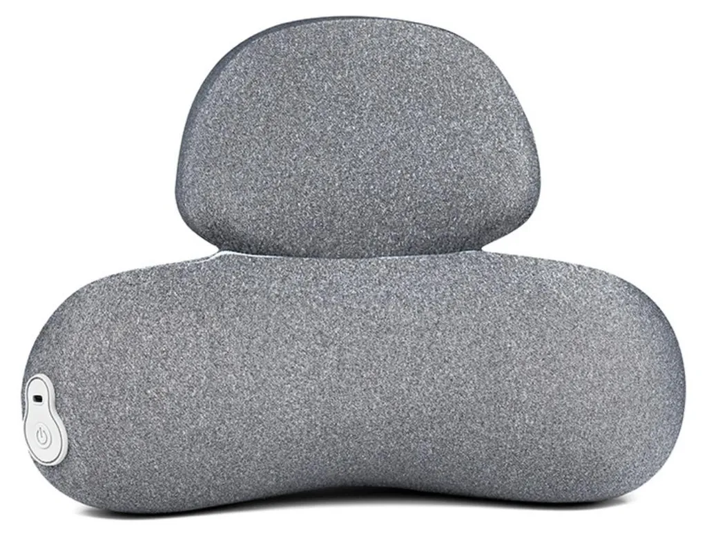 INF Masseur Cervical Chauffant et Vibrant USB-C 2000mAh en ABS et Tissu