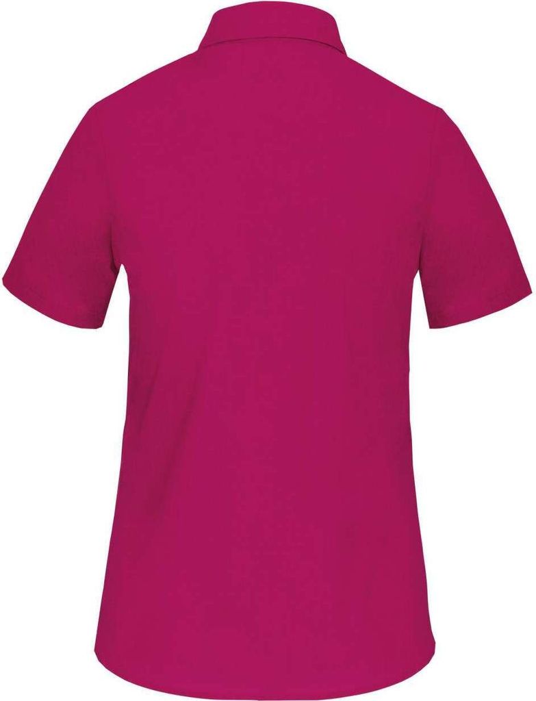 Kariban Popeline-Kurzarmhemd Baumwollpolyester pflegeleicht für Damen