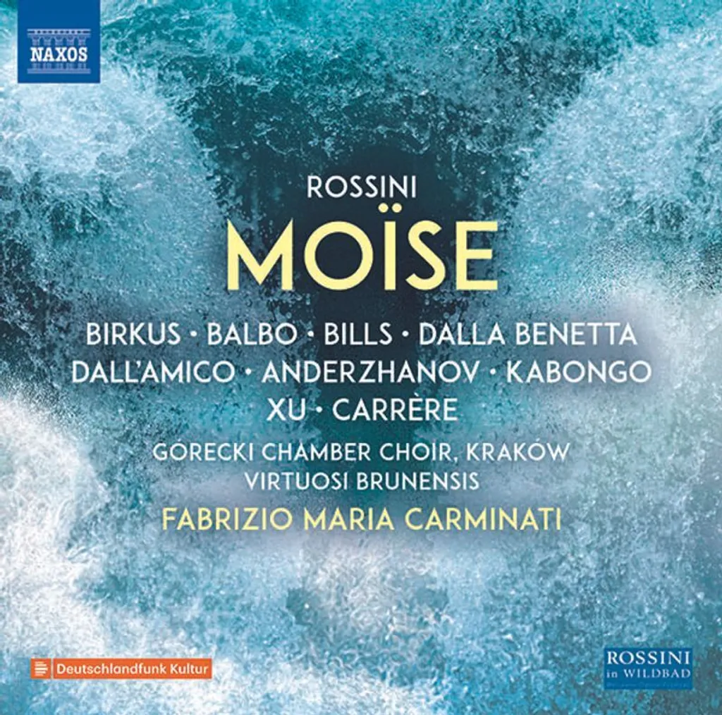 CD Moïse Rossini par Dalla Benetta, Balbo et Krakow Virtuosi - Opéra Rare