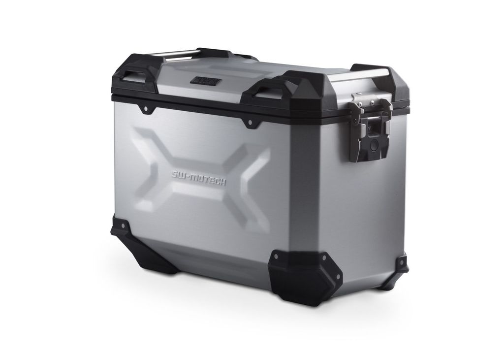 SW-MOTECH TraX Adventure Alu Seitenkoffer 45L Silber