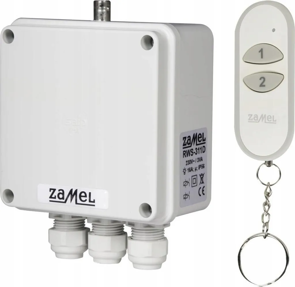 Commande sans fil double circuit RWS-311D/Z pour éclairage Smart Home