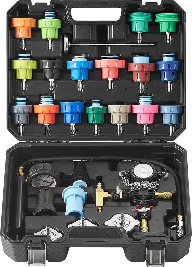 SucceBuy 28-teiliges Kühlerdruckprüfer-Set, Produktbild 