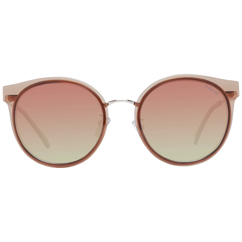 Lunettes de soleil Polaroid PLD 6152/G/S DDBLA 55 monture dorée chic