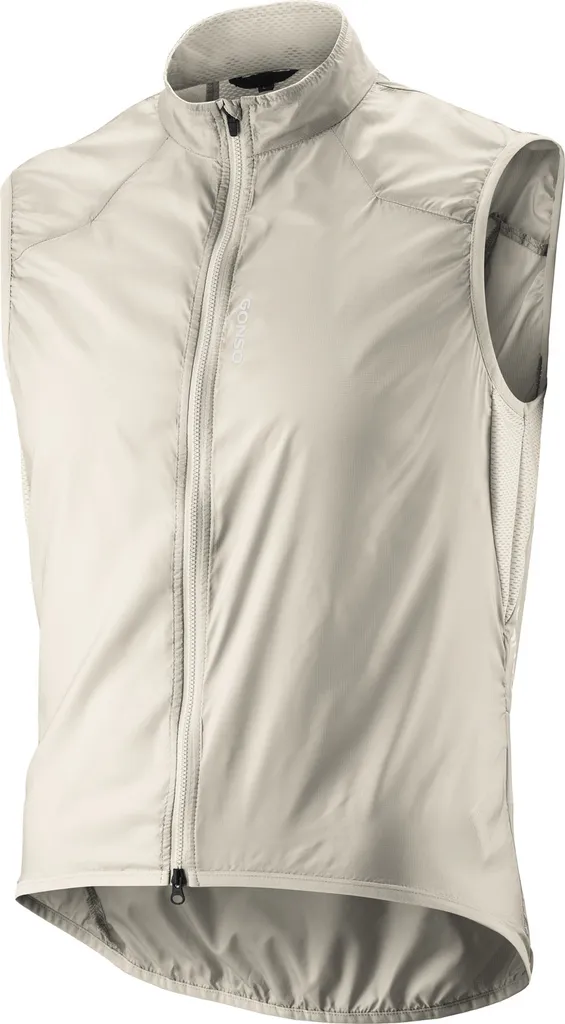 Gonso Road Vest Wind Gilet Vélo Léger et Respirant Homme Gris Taille L