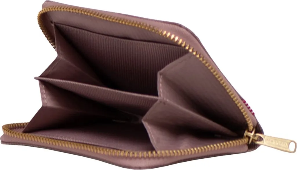 Portefeuille Femme compact Rose idéal pour petit sac à main Herschel - 3