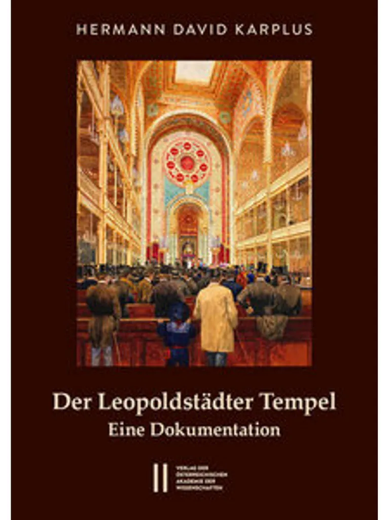 Der Leopoldstädter Tempel Maquette en Bois Kit de Construction Historique