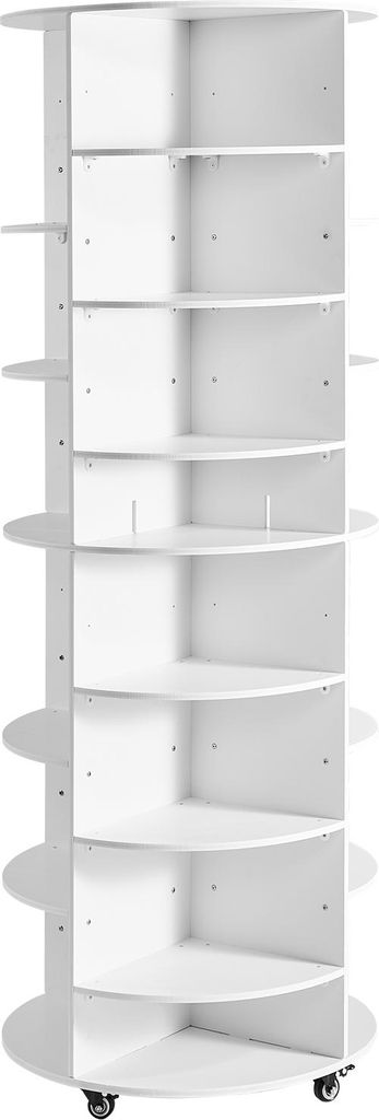 SucceBuy Schuhregal für 28 Paar Schuhe (7 Ebenen), 360° Produktbild 