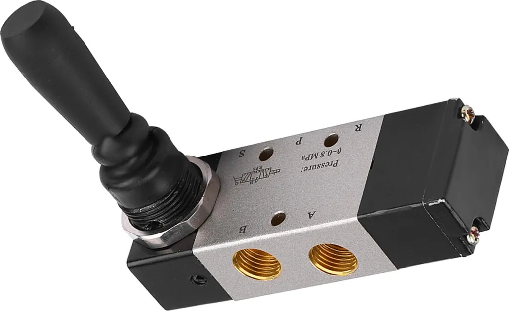 Changeur de pneus : Valve de commande manuelle en aluminium durable
