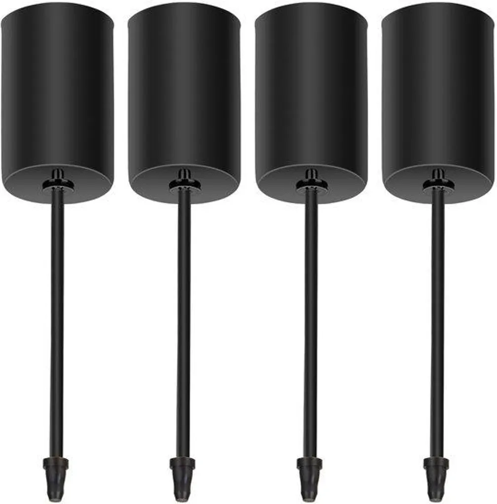 Supports de Bougie en Métal Noir 20-23mm pour Bricolage et Déco DIY