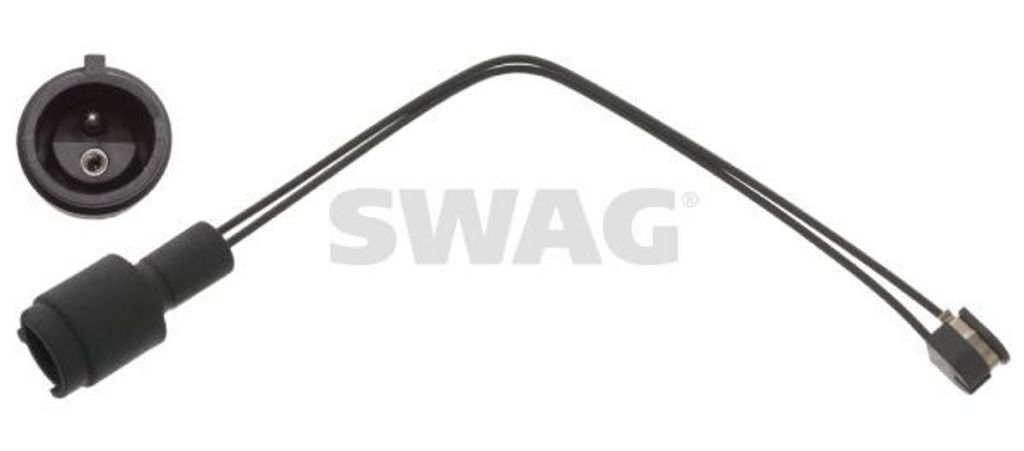 SWAG 99 90 2398 Warnkontakt Bremsbelagverschleiß 225mm für BMW 5 Limousine (E34) 7 (E32) 5 Limousine (E28) 5 Touring (E34) 8 (E31)