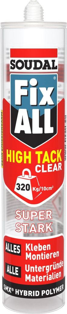 SOUDAL 1K-Hybrid-Polymer Fix All HT transparent 305 g Produktbild 