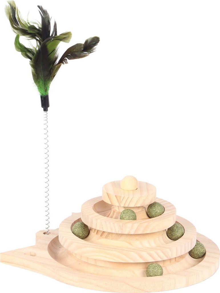 Duvo+ Katzenspielzeug Spin n Play