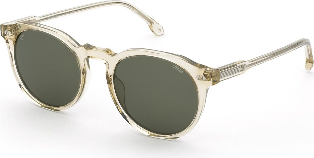 Lozza SL4414 Beige trasparente lucido 52/20/150 Herren Sonnenbrillen