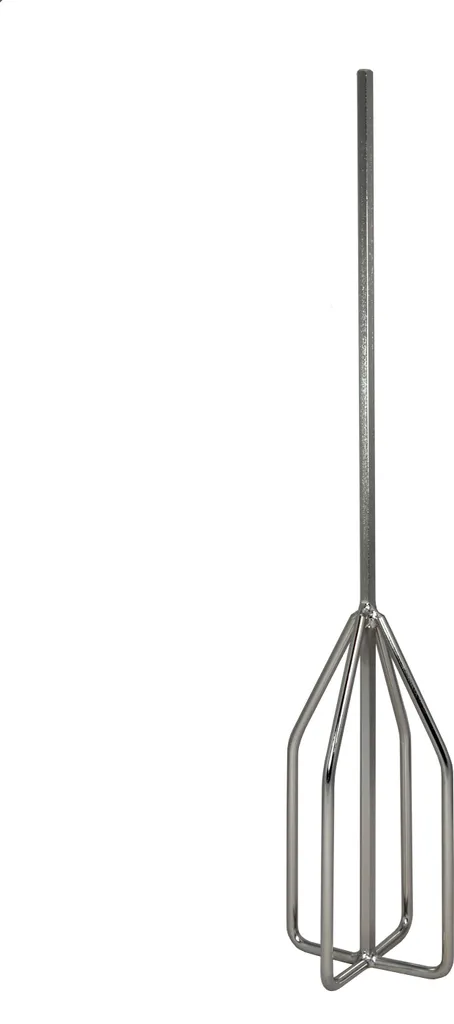 Fouet mélangeur rotatif alimentaire inox pour perceuse et visseuse