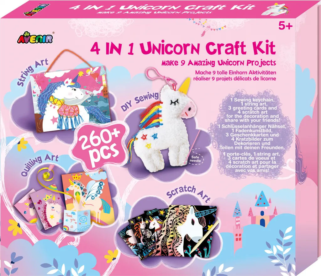 Loisirs créatifs Licorne - Kit d'activités manuelles Avenir pour enfant