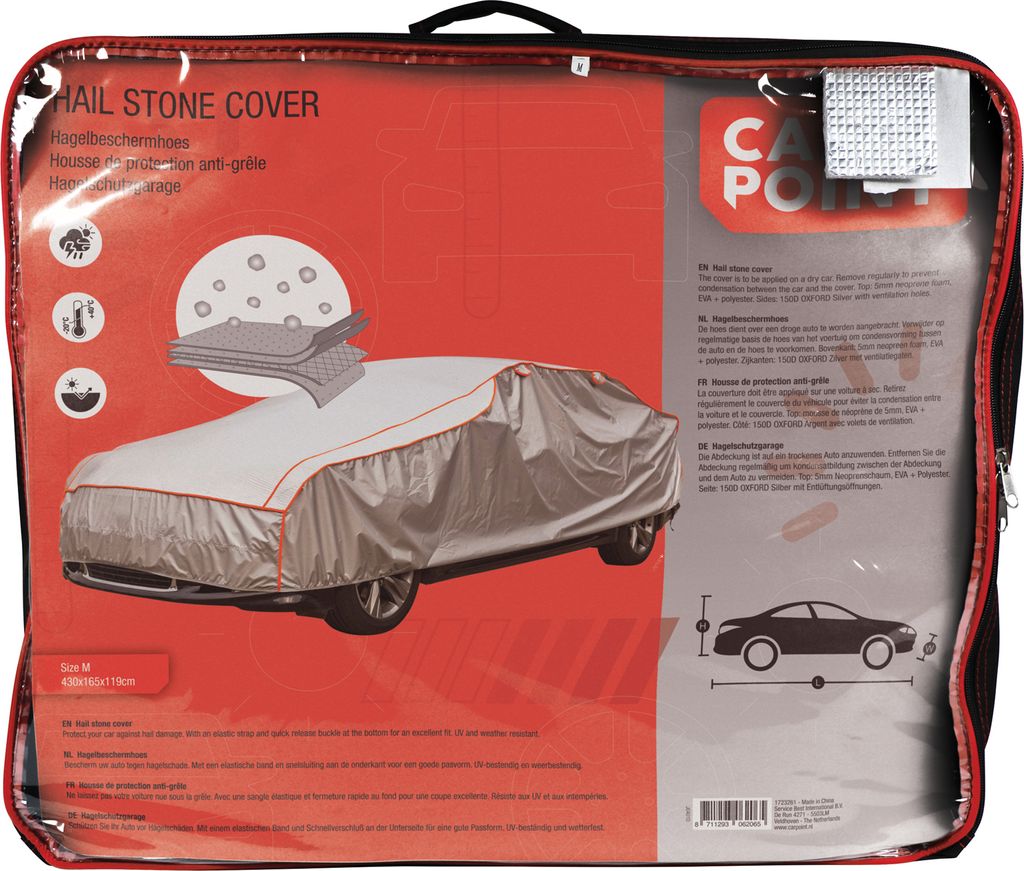 Carpoint Hagelschutzgarage M 430x165x119cm