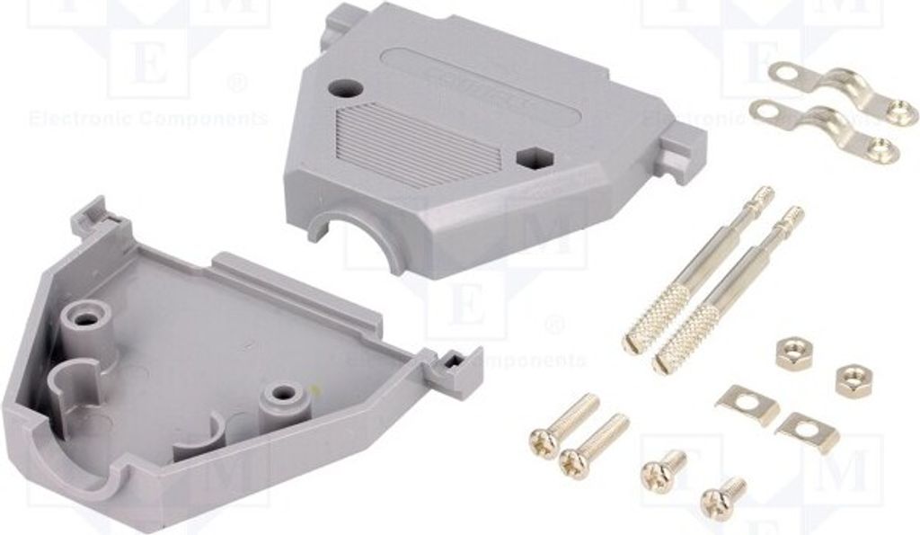 1x Gehäuse: für D-Sub-Steckverbinder D-Sub 37pin,D-Sub HD 62pin DS1045-37AP1L1 D-
