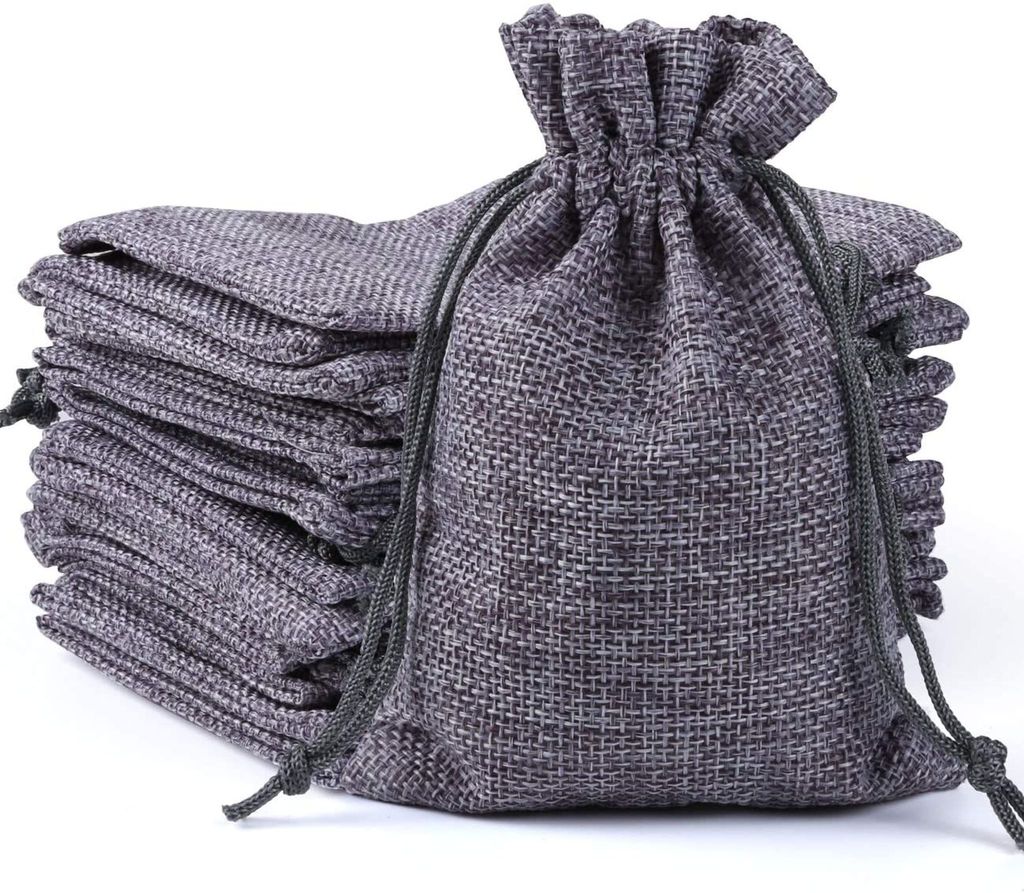 Balenie 30 ks jutových vrecúšok 13 x 18 cm, jutových Obrázok produktu 