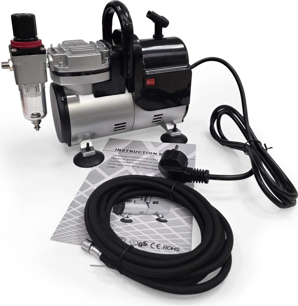Vallejo Kompressor AS18-3 1/6 PS 20-23 l/min für Airbrush