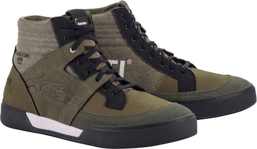 Alpinestars AS-DSL Akio Motorradschuhe, oliv, 13.5 (47.5)