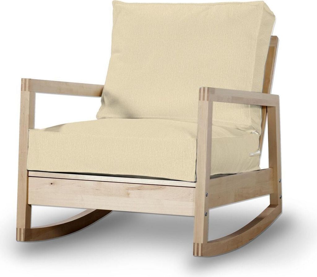 Dekoria Bezug für Lillberg Sessel, vanille, Sesselhusse, Modell Lillberg