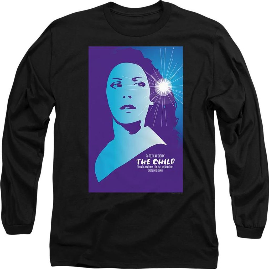 Star Trek - "The Next Generation Season 2 Episode 1" T-Shirt für Herren/Damen Uni TV9839 (M) (Schwarz)