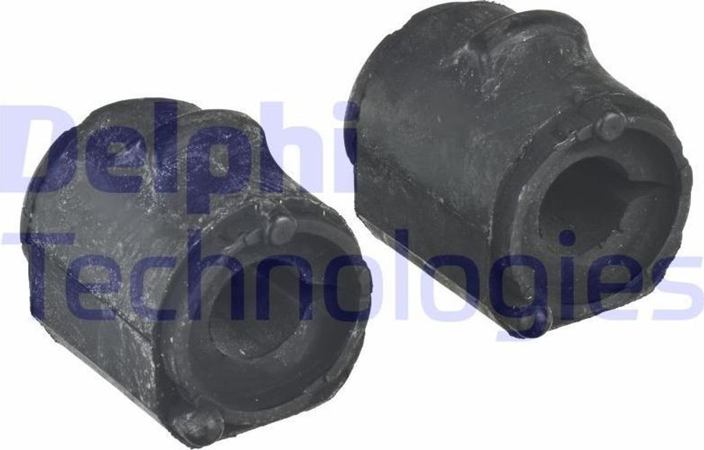 2x DELPHI TD1069W Lagerung Stabilisator Stabigummi für FORD Fiesta Mk5 Schrägheck (JH1, JD1, JH3, JD3) FUSION (JU) Fiesta Mk5 Kastenwagen für MA...