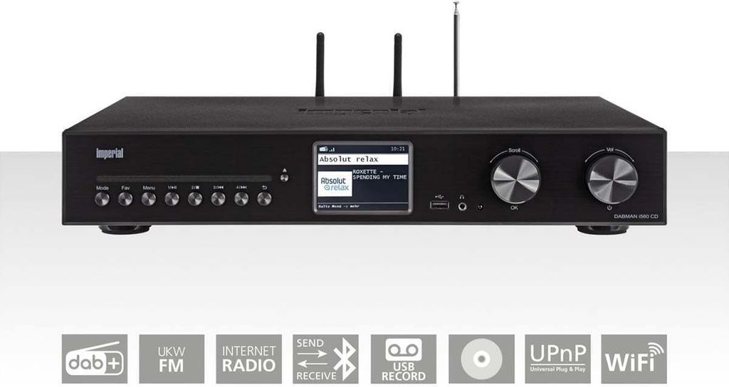 Imperial DABMAN i560 CD - High-fidelity audiosysteem met Productafbeelding 