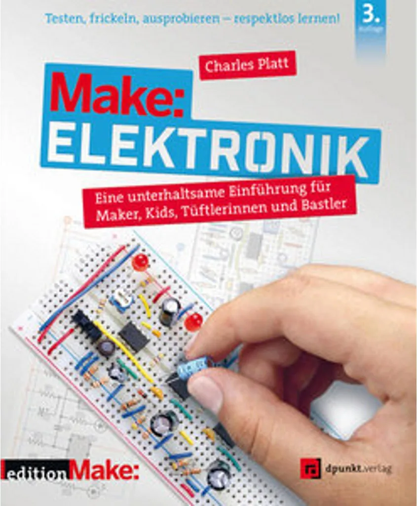 Livre d'exercices Make: Elektronik pour créer ses propres circuits