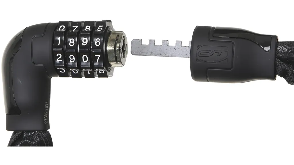 Antivol Contec Powerloc 6 mm X 75 cm - Chaîne à Code Noir Sécurisée - 2