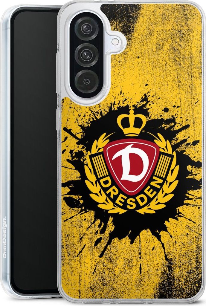 DeinDesign Handyhülle für Samsung Galaxy A56 5G Silikon Hülle Case Smartphone Schutzhülle Fußball Offizielles Lizenzprodukt SG Dynamo Dresden