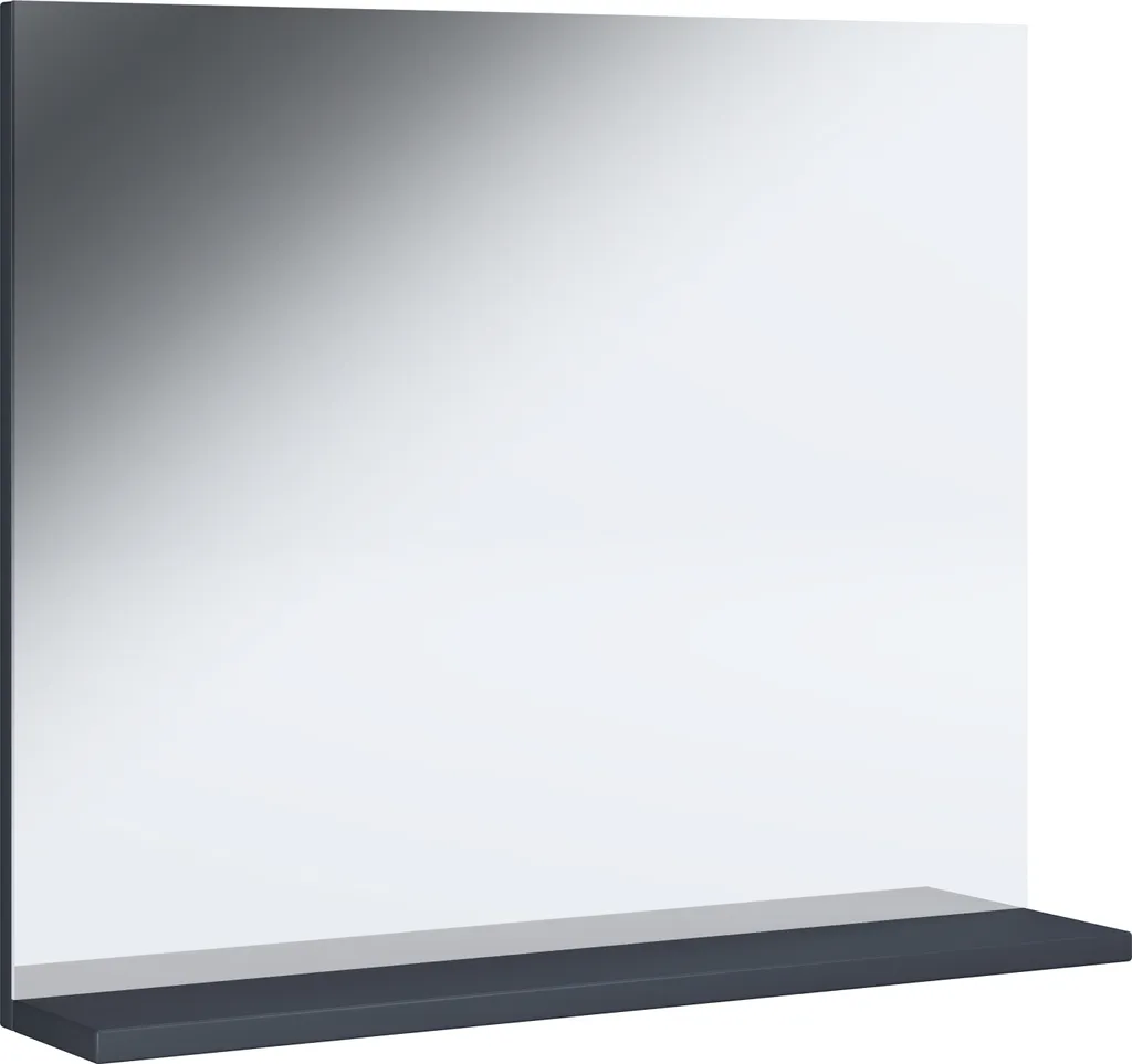 Miroir mural Landos VCM 60x50 cm avec surface réfléchissante premium