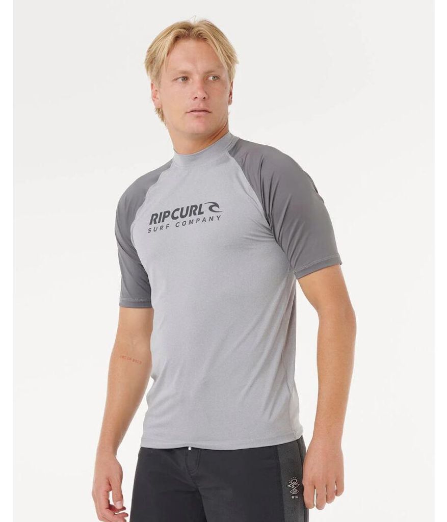 Rip Curl Elasthan Shock UPF SS Grau meliert, Größe XL