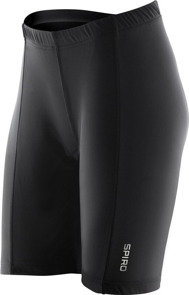 Spiro - "Bikewear" Radlershorts für Damen PC7208 (38 DE) (Schwarz)