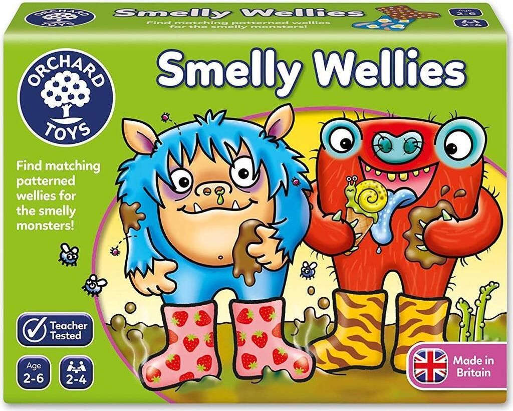Orchard Toys Stinkende Gummistiefel Spiel