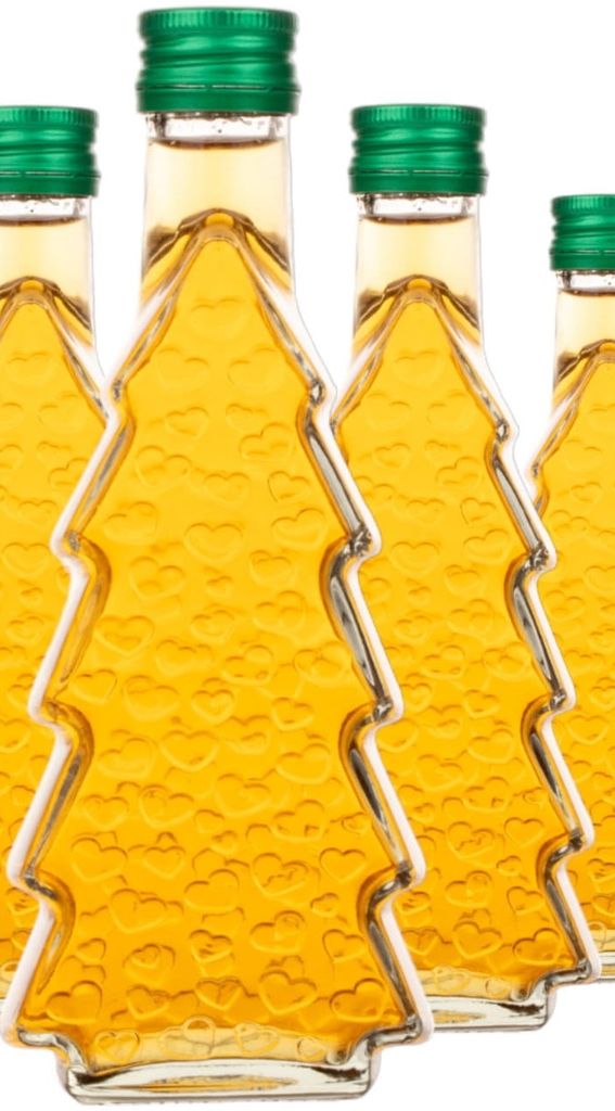 12 x 250ml Weihnachtsflaschen Schnapsflaschen Produktbild 10