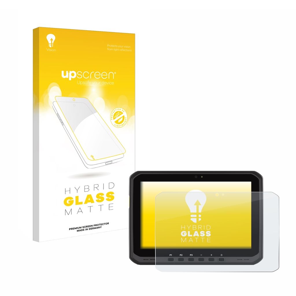 upscreen Entspiegelungs Schutzglas für Zebra ET60 Schutzfolie Panzer Folie Glas Display Schutz matt