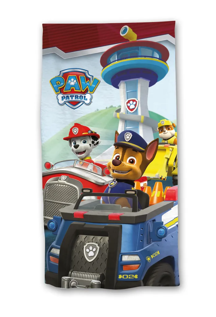 KupMa Asciugamano Paw Patrol: Puro Cotone per la Pelle dei Bimbi