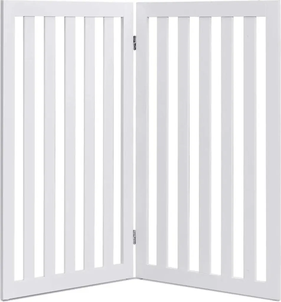 Barrière pour chien 89 cm sans perçage pour sécuriser portes et bois