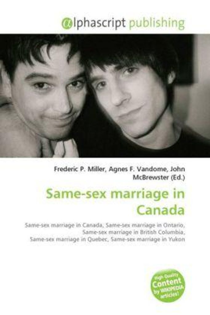 Same-sex marriage in Canada
