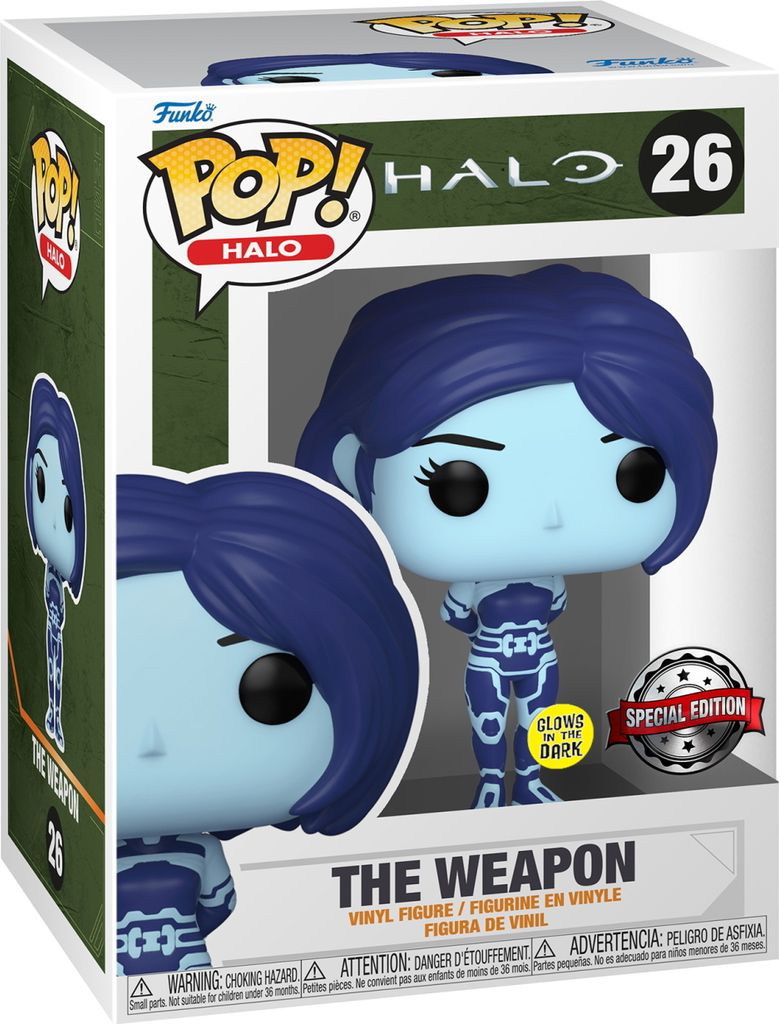 Halo - The Weapon 26 Special Edition Glows - Funko Pop! - Produktbild 