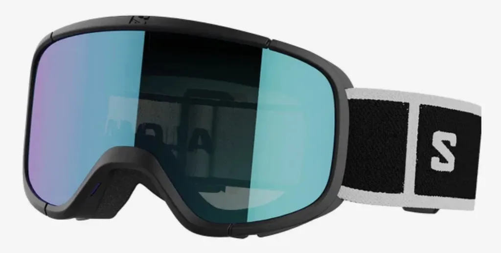 Masque Salomon Lumi Noir Écran Mid Blue Anti-buée et Vision Large