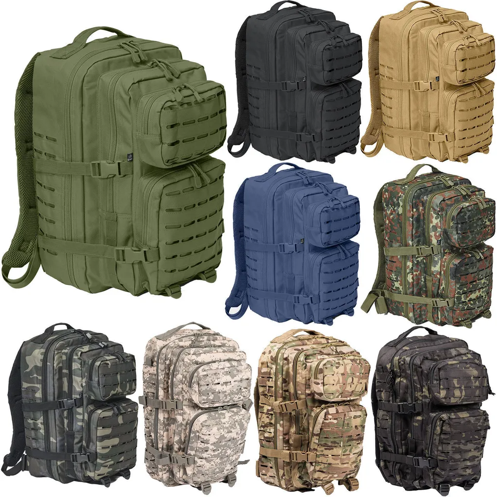 Sac à dos Randonnée et Bushcraft US Assault Large Laser Cut Digital