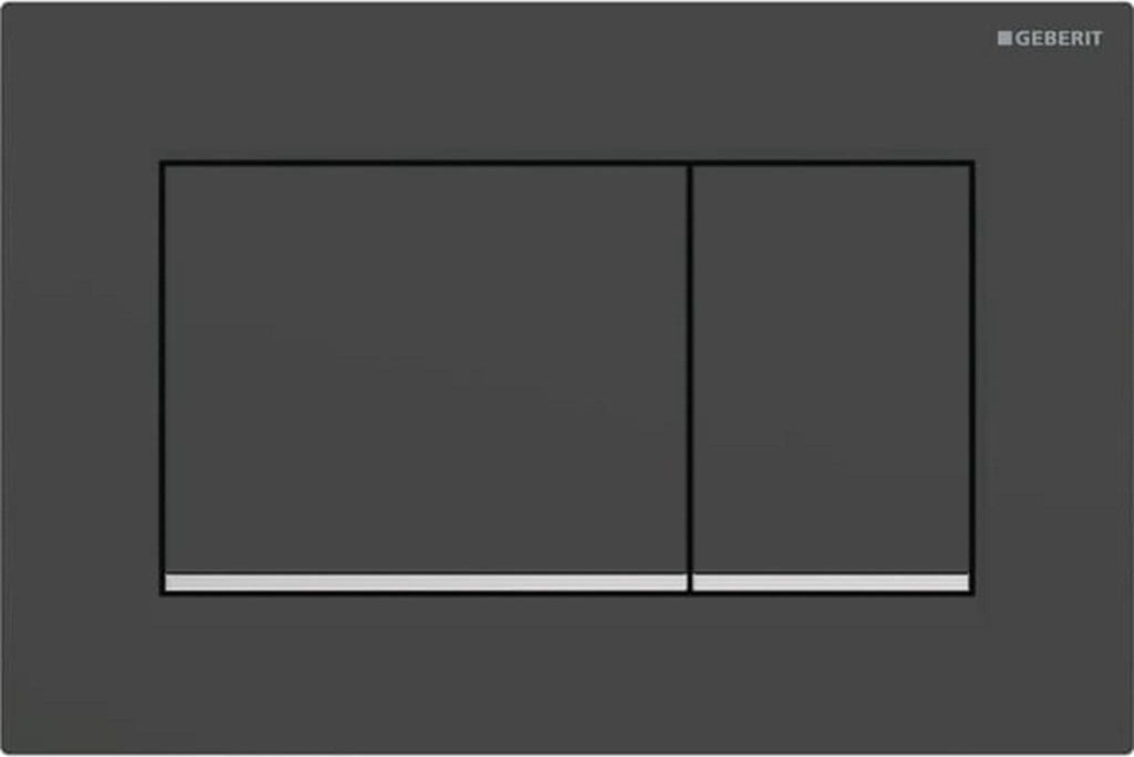 Geberit Betätigungsplatte Sigma 30 Schwarz matt Produktbild 
