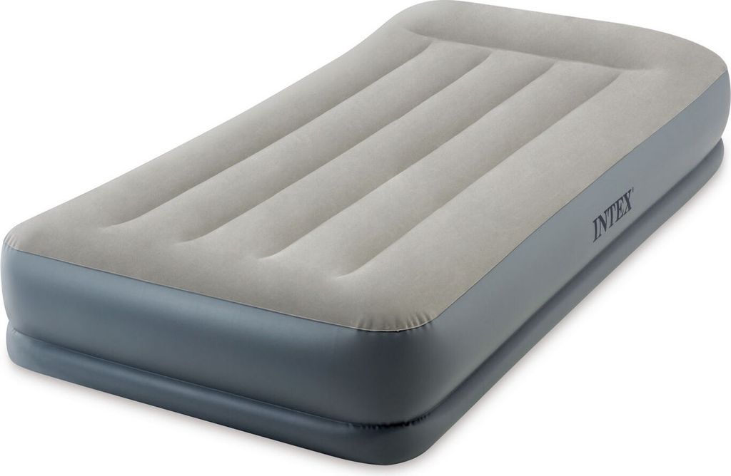 Matelas gonflable avec pompe électrique intégrée simple Image du produit 