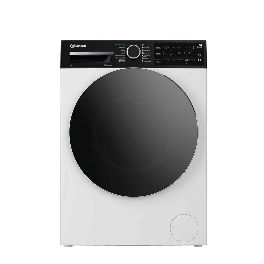 Bauknecht B WM 8A6 BC S Waschmaschine 8kg HomeWhiz Adaptive Wash Steam Therapy