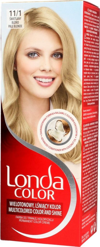Londa, Barva na vlasy 11/1 Light Blonde Obrázek produktu 