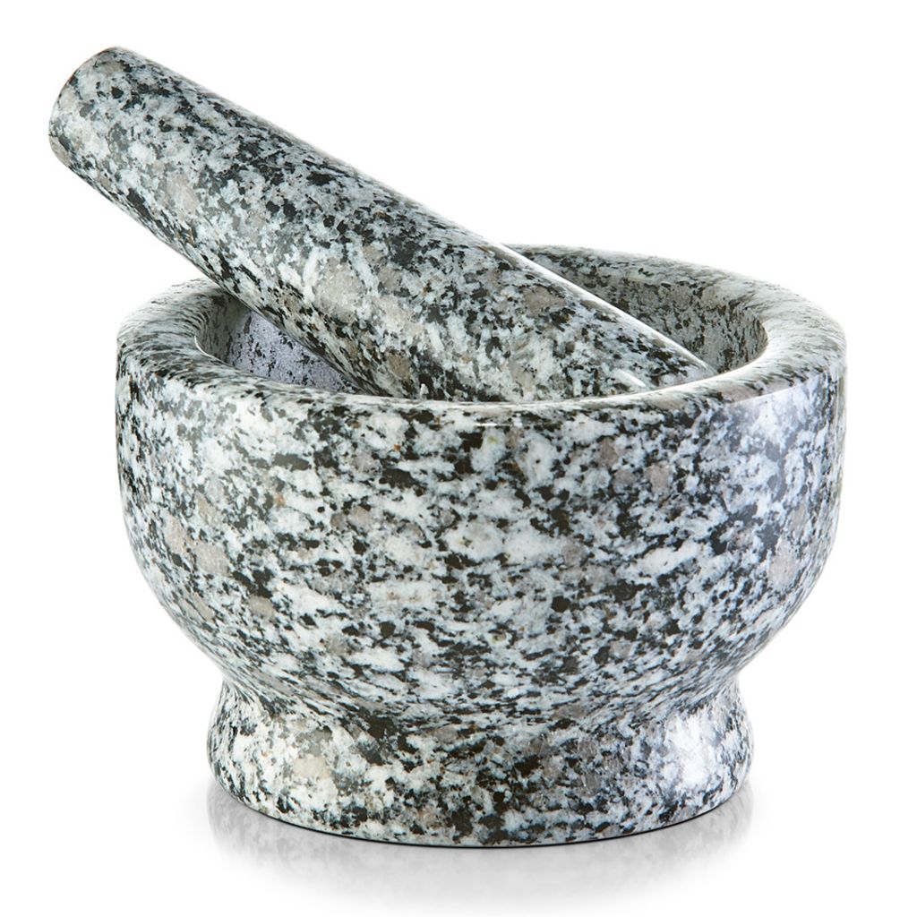 Zeller Mörser & Stößel-Set, Granit, grau Ø13x8 Produktbild 